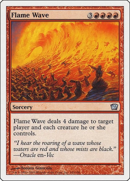 Flame Wave, 9th Edition 182