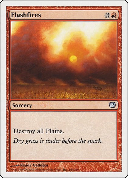 Flashfires, 9th Edition 183