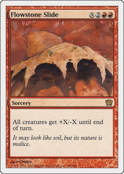 Flowstone Slide, 9th Edition 186