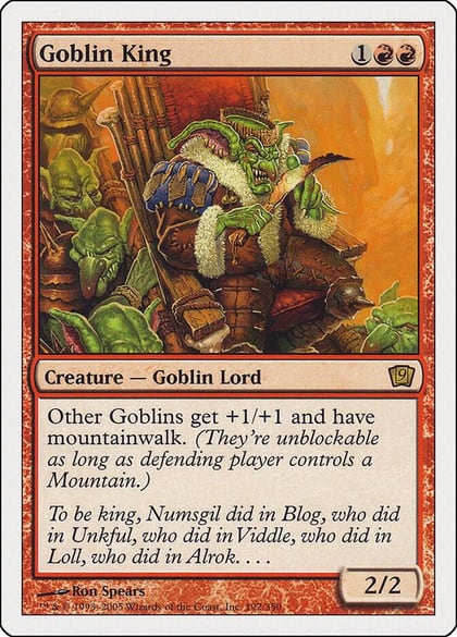 Goblin King, 9th Edition 192
