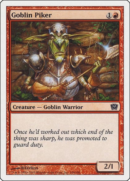 Goblin Piker, 9th Edition 194