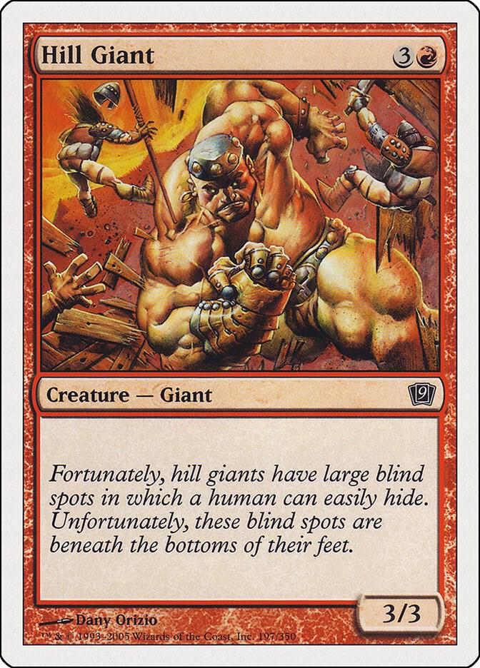 Hill Giant, 9th Edition 197