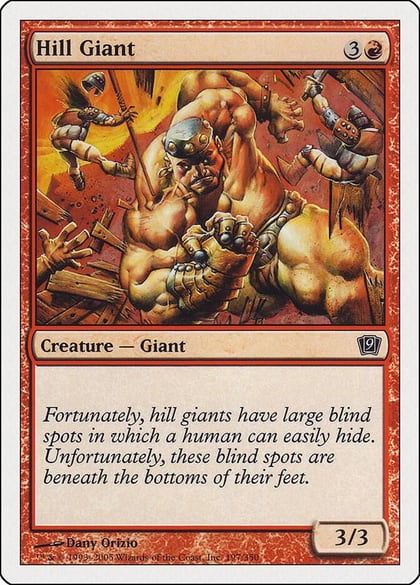 Hill Giant, 9th Edition 197
