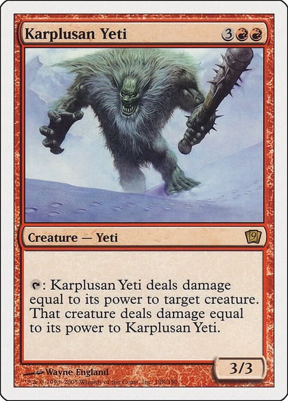 Karplusan Yeti, 9th Edition 198