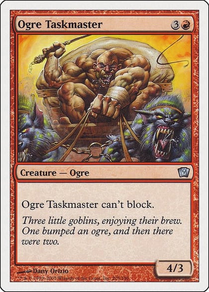 Ogre Taskmaster, 9th Edition 205