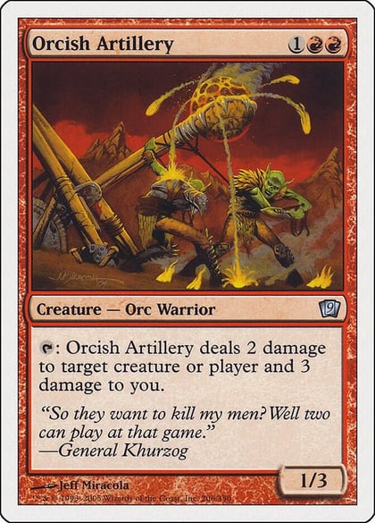 Orcish Artillery, 9th Edition 206