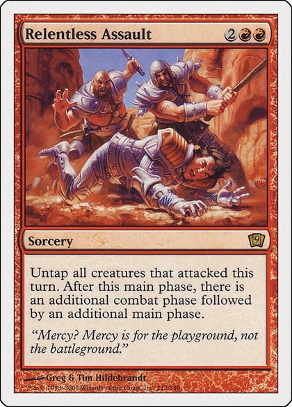 Relentless Assault, 9th Edition 212