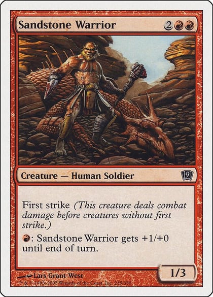 Sandstone Warrior, 9th Edition 215