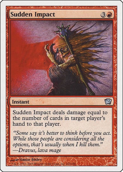Sudden Impact, 9th Edition 222