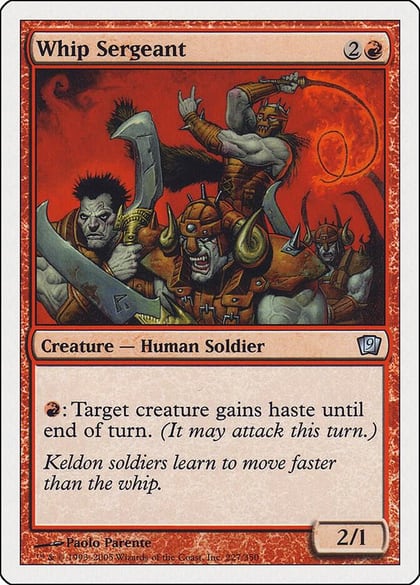 Whip Sergeant, 9th Edition 227