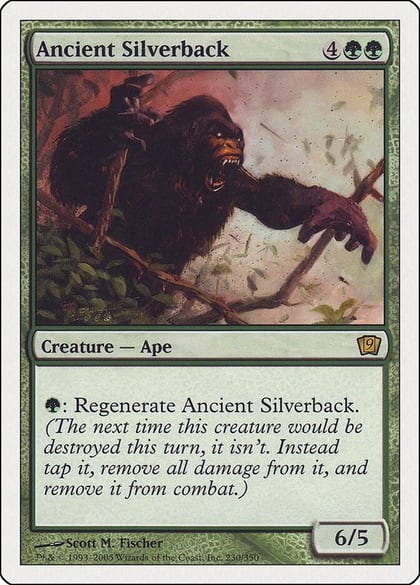 Ancient Silverback, 9th Edition 230