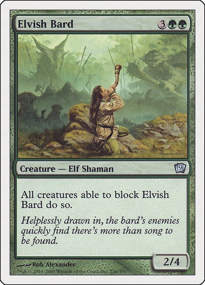 Elvish Bard, 9th Edition 236