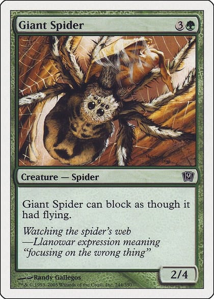 Giant Spider, 9th Edition 244