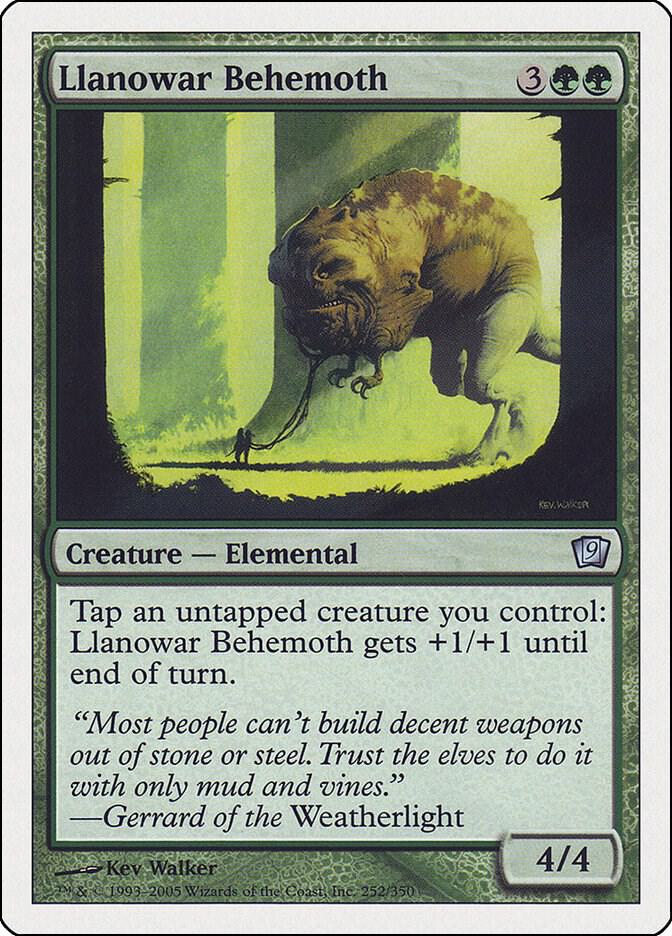 Llanowar Behemoth, 9th Edition 252