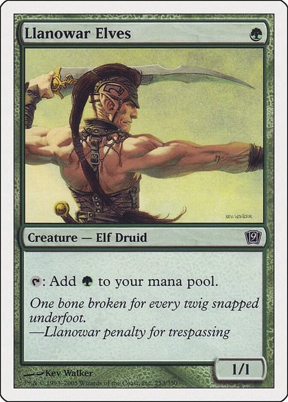 Llanowar Elves, 9th Edition 253