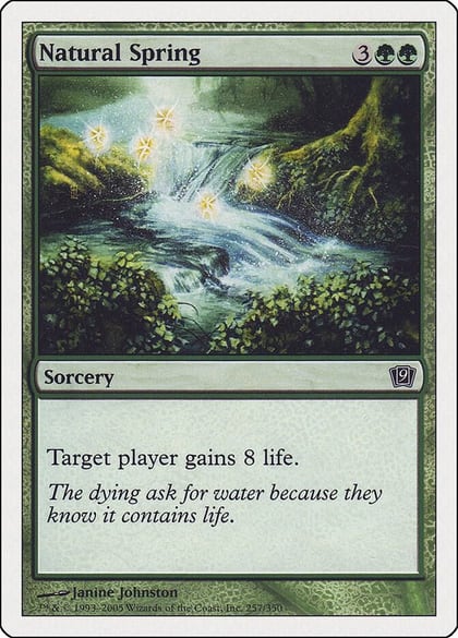 Natural Spring, 9th Edition 257