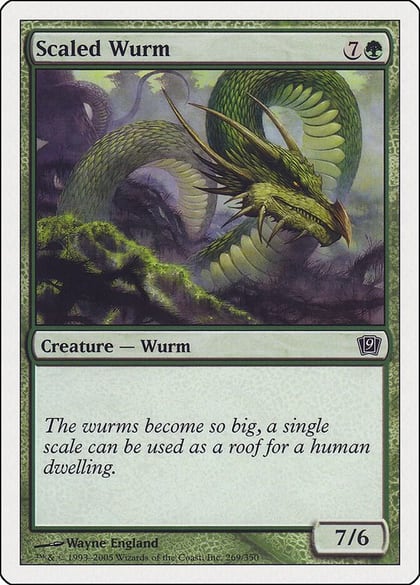 Scaled Wurm, 9th Edition 269