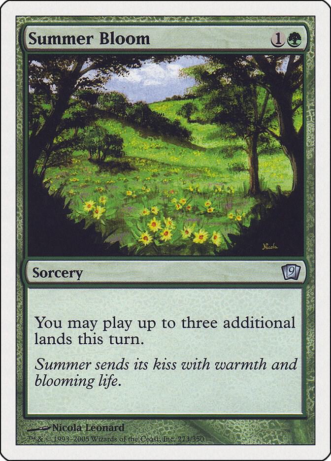 Summer Bloom, 9th Edition 273