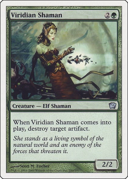 Viridian Shaman, 9th Edition 280