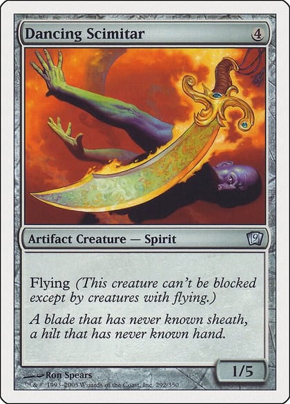 Dancing Scimitar, 9th Edition 292