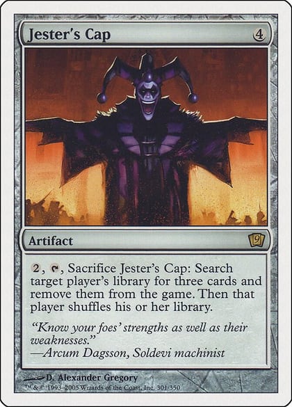 Jester's Cap, 9th Edition 301