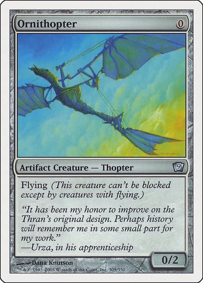 Ornithopter, 9th Edition 305