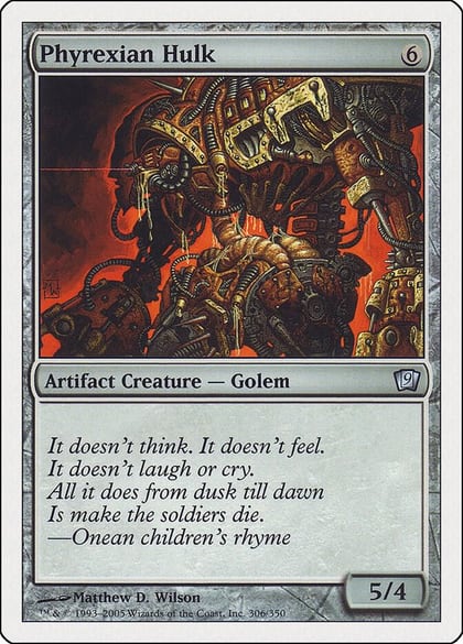 Phyrexian Hulk, 9th Edition 306