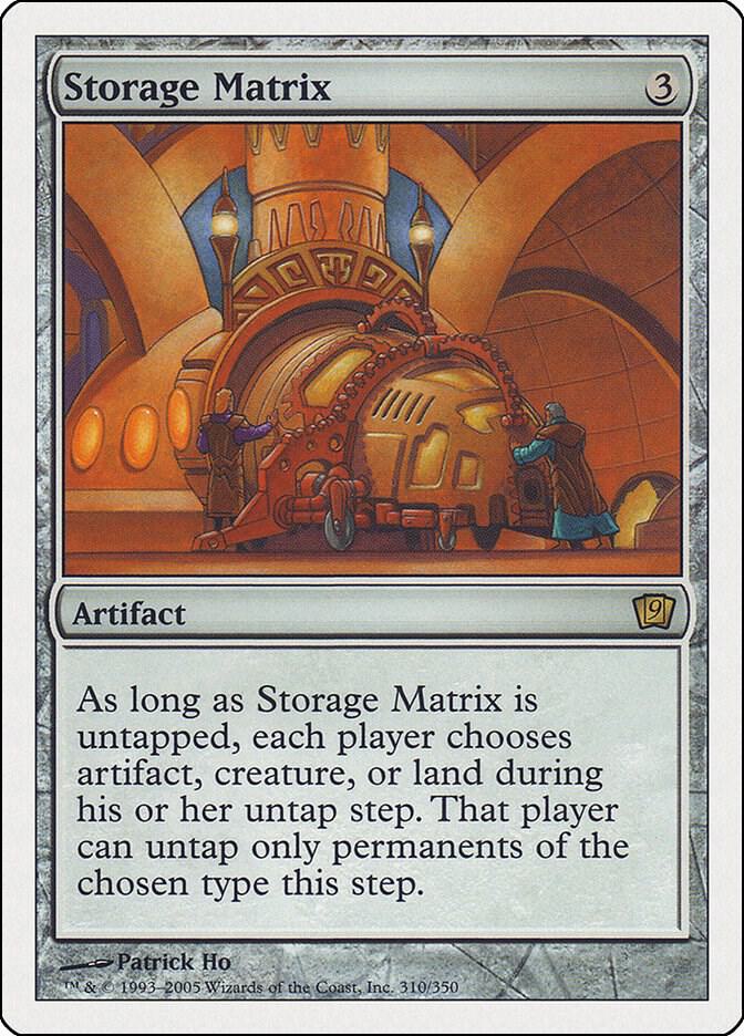 Storage Matrix, 9th Edition 310