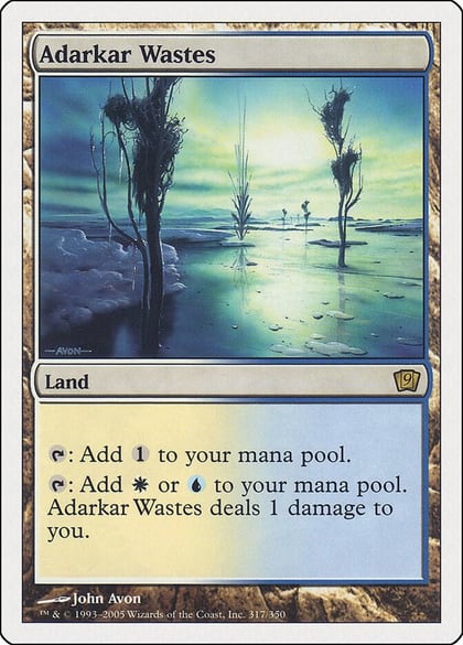 Adarkar Wastes, 9th Edition 317