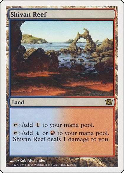 Shivan Reef, 9th Edition 324