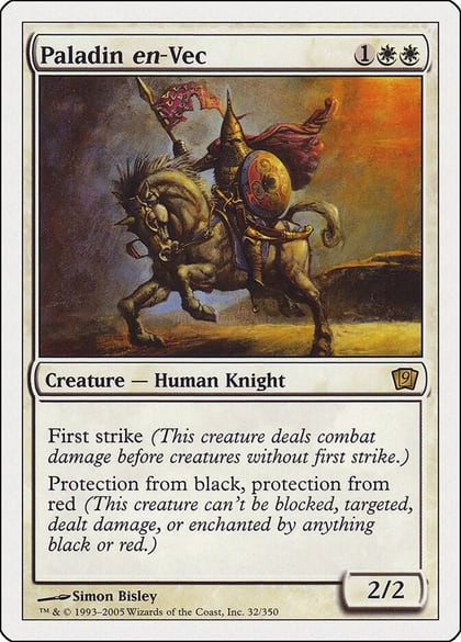 Paladin en-Vec, 9th Edition 32