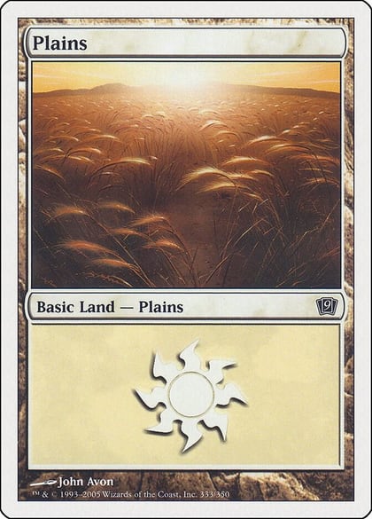 Plains (333), 9th Edition 333