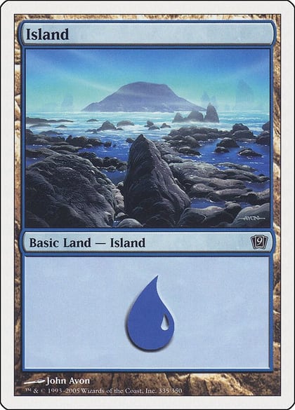 Island (335), 9th Edition 335