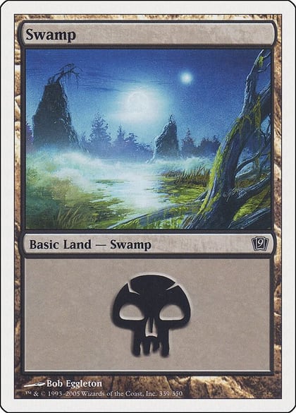Swamp (339), 9th Edition 339