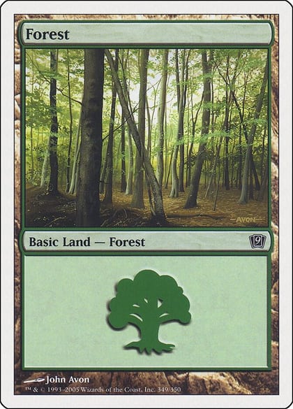 Forest (349), 9th Edition 349