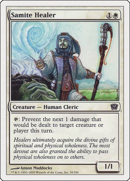 Samite Healer, 9th Edition 39