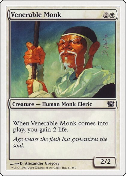 Venerable Monk, 9th Edition 51