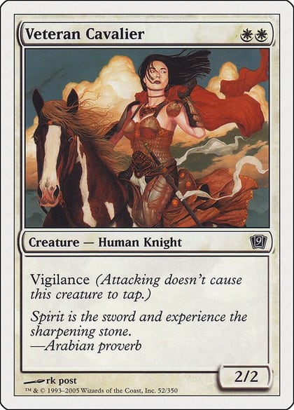 Veteran Cavalier, 9th Edition 52