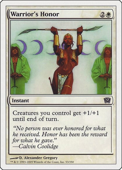 Warrior's Honor, 9th Edition 53