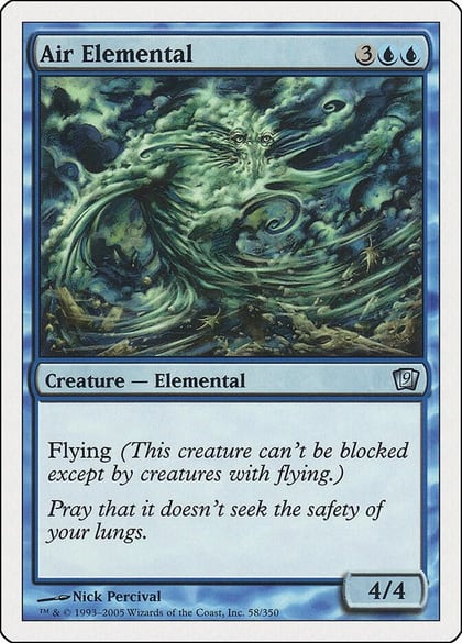 Air Elemental, 9th Edition 58