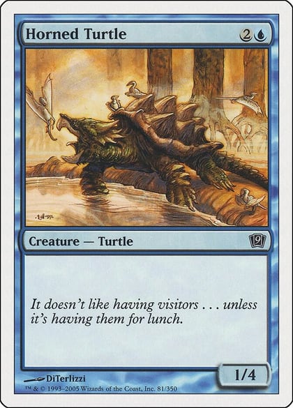 Horned Turtle, 9th Edition 81