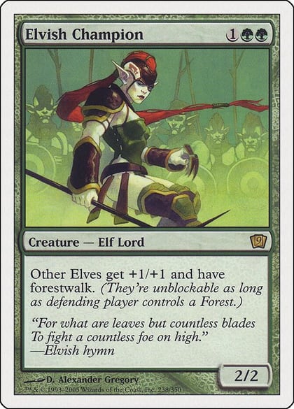 Elvish Champion, 9th Edition #12634