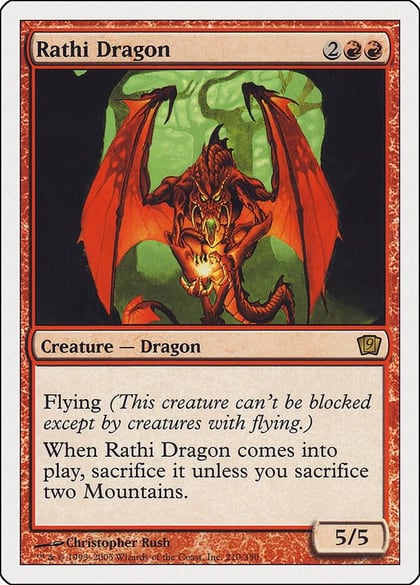 Rathi Dragon, 9th Edition #12779