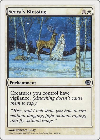 Serra's Blessing, 9th Edition #12815