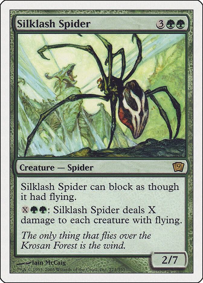 Silklash Spider, 9th Edition #12822