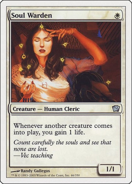 Soul Warden, 9th Edition #12828