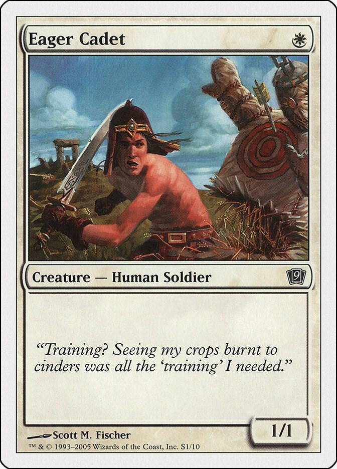 Eager Cadet, 9th Edition S1