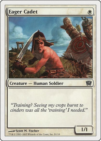 Eager Cadet, 9th Edition S1