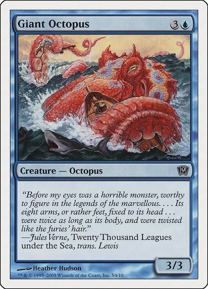 Giant Octopus, 9th Edition S4