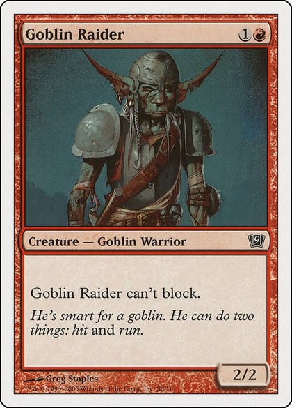 Goblin Raider, 9th Edition S8